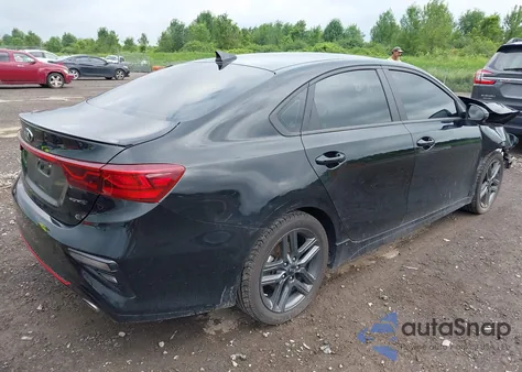 2021 Kia Forte Gt-Line from USA, damaged, VIN 3KPF34AD3ME405910